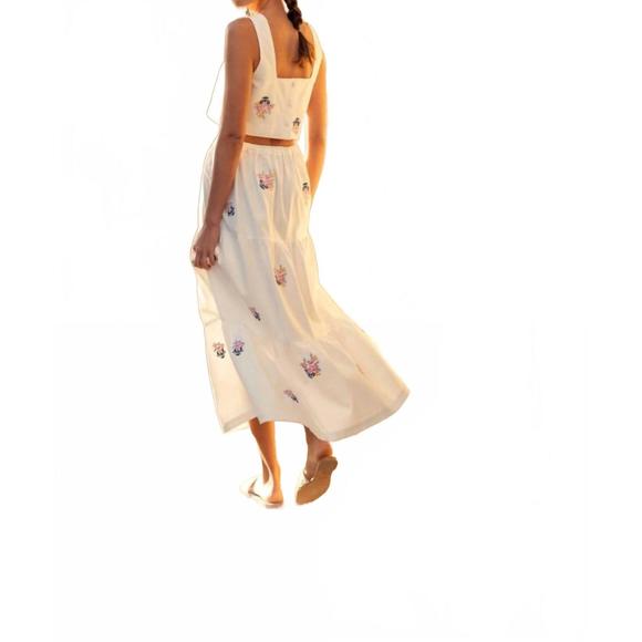 NEW MABLE rosemoor skirt set in off white - Picture 4 of 5